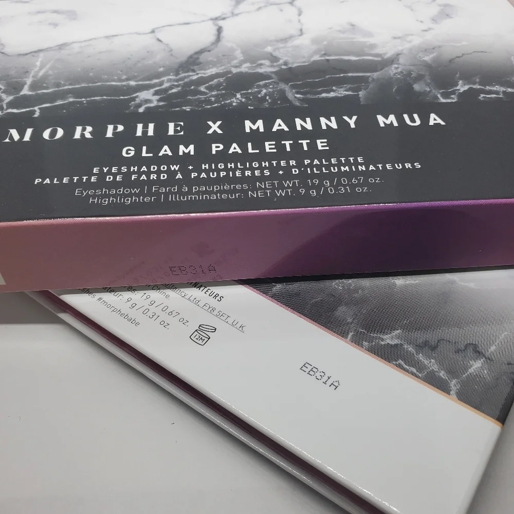Morphe×Manny MUA: Glam Palette -BNIB - Picture 8 of 14